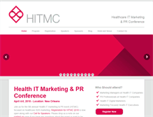 Tablet Screenshot of healthitmarketingconference.com